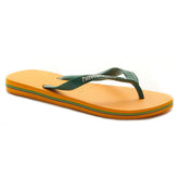 Ciabatta Uomo Havaianas Brasil Logo Giallo Verde | NonSoloSport