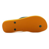 Ciabatta Uomo Havaianas Brasil Logo Giallo Verde | NonSoloSport