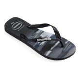 Ciabatta Infradito Uomo Havaianas Top Camu Nero Bianco | NonSoloSport