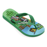 Ciabatta Infradito Bambino Havaianas Minecraft Verde | NonSoloSport