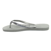 Ciabatta Donna Havaianas Slim Glitter II Grigio | NonSoloSport