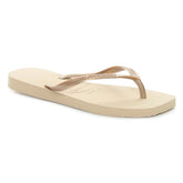 Ciabatta Donna Havaianas Slim Square Beige | NonSoloSport