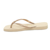 Ciabatta Donna Havaianas Slim Square Beige | NonSoloSport