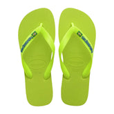 Ciabatta Havaianas Brasil Logo Neon Verde | NonSoloSport
