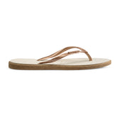 Ciabatta Infradito Donna Havaianas Slim Point Beige Oro | NonSoloSport