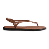 Ciabatta Infradito Donna Havaianas Luna Point Marrone Nero | NonSoloSport