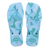 Ciabatta Infradito Donna Havaianas Square Jelly Azzurro | NonSoloSport