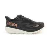 Scarpa da Running Donna Hoka One One Clifton 9 Nero | NonSoloSport
