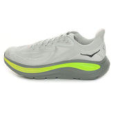 Scarpa da Running Uomo Hoka Clifton 10 Grigio Lime | NonSoloSport