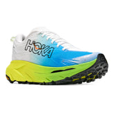 Scarpa da Trail Running Uomo Hoka Mafate 5 Bianco Azzurro | NonSoloSport