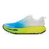 Scarpa da Trail Running Uomo Hoka Mafate 5 Bianco Azzurro | NonSoloSport