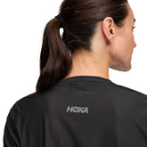 T-Shirt Donna Hoka Airolite 2.0 Nero | NonSoloSport