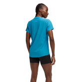 T-Shirt Donna Hoka Airolite 2.0 Blu | NonSoloSport