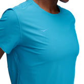 T-Shirt Donna Hoka Airolite 2.0 Blu | NonSoloSport