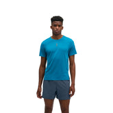T-Shirt Uomo Hoka EveryRun Azzurro | NonSoloSport