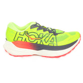 Scarpa da Trail Running Uomo Hoka Rocket X Trail Lime Rosso | NonSoloSport