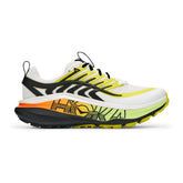 Scarpa da Trail Running Uomo Hoka Stinson 8 Bianco Nero Verde | NonSoloSport