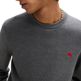 Maglione Uomo Hugo San Cassius Grigio | NonSoloSport