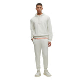 Hugo Felpa Small Logo Linear Uomo Bianco | NonSoloSport