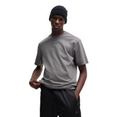 T-Shirt Uomo Hugo Relaxed Logo Stampa Grigio | NonSoloSport