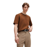 T-Shirt Uomo Hugo Dapolino Marrone | NonSoloSport
