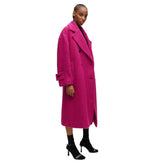 Cappotto Donna Hugo Boss Maulolo Fucsia | NonSoloSport