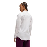Camicia Donna Hugo Regular Fit Bianco | NonSoloSport