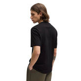 T-Shirt Uomo Hugo Logo Stampa Nero | NonSoloSport