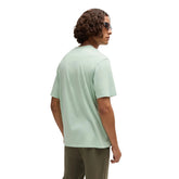 T-Shirt Uomo Hugo Travel Tag Menta | NonSoloSport