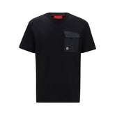 T-Shirt Uomo Hugo Dettaglio Animalier Nero | NonSoloSport