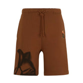 Shorts Uomo Hugo Floral Artwork Marrone | NonSoloSport