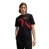 T-Shirt Uomo Hugo Dikobra Nero | NonSoloSport