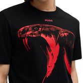 T-Shirt Uomo Hugo Dikobra Nero | NonSoloSport