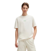 T-Shirt Uomo Hugo Diqitee Bianco | NonSoloSport