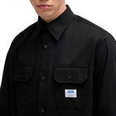 Camicia Uomo Hugo Twill Nero | NonSoloSport