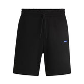 Shorts Uomo Hugo Logo Nero | NonSoloSport