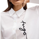 Camicia Donna Hugo Stampa Bianco | NonSoloSport