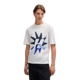 T-Shirt Uomo Hugo Artwork Bianco | NonSoloSport