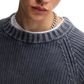 Maglione Uomo Hugo Coste Blu | NonSoloSport