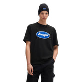 T-Shirt Uomo Hugo Seasonal Logo Nero | NonSoloSport