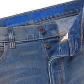 Jeans Uomo Hugo Effetto Fango Blu | NonSoloSport