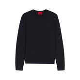 Maglione Uomo Hugo San Cody Nero | NonSoloSport