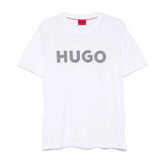 T-Shirt Uomo Hugo Logo Bianco | NonSoloSport