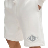 Shorts Uomo Hugo Logo Ricamo Bianco | NonSoloSport