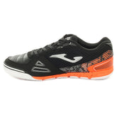 Scarpa da Calcetto Uomo Joma Mundial Indoor Nero Arancione | NonSoloSport