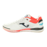 Scarpa da Calcetto Uomo Joma Top Flex Rebound Indoor Bianco Arancione | NonSoloSport