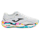 Scarpa da Tennis Uomo Joma Smash 25 Bianco Multicolor | NonSoloSport