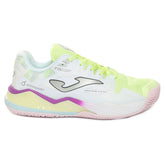 Scarpa da Tennis Donna Joma Spin Bianco Giallo | NonSoloSport