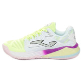 Scarpa da Tennis Donna Joma Spin Bianco Giallo | NonSoloSport