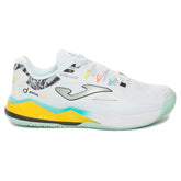 Scarpa da Tennis Uomo Joma Spin Bianco Giallo | NonSoloSport